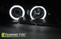 Preview: Xenon CCFL Angel Eyes Scheinwerfer für BMW 3er E46 Coupe und Cabrio 03-06 schwarz Set